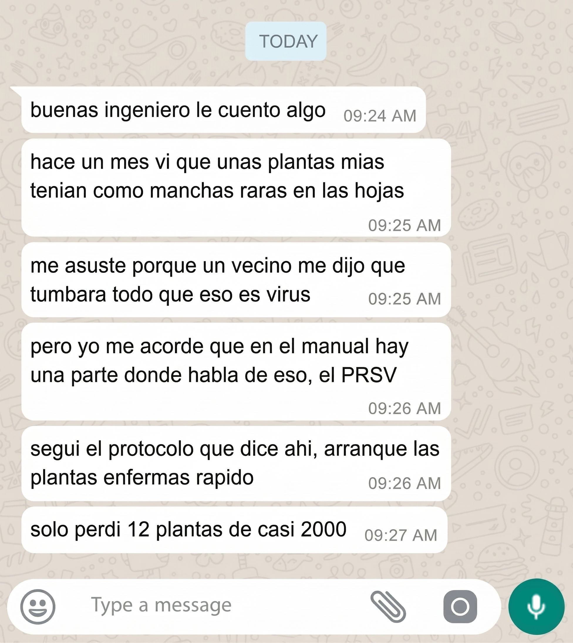 Caso Pedro
